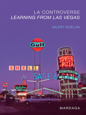 cover image of La controverse Learning from Las Vegas